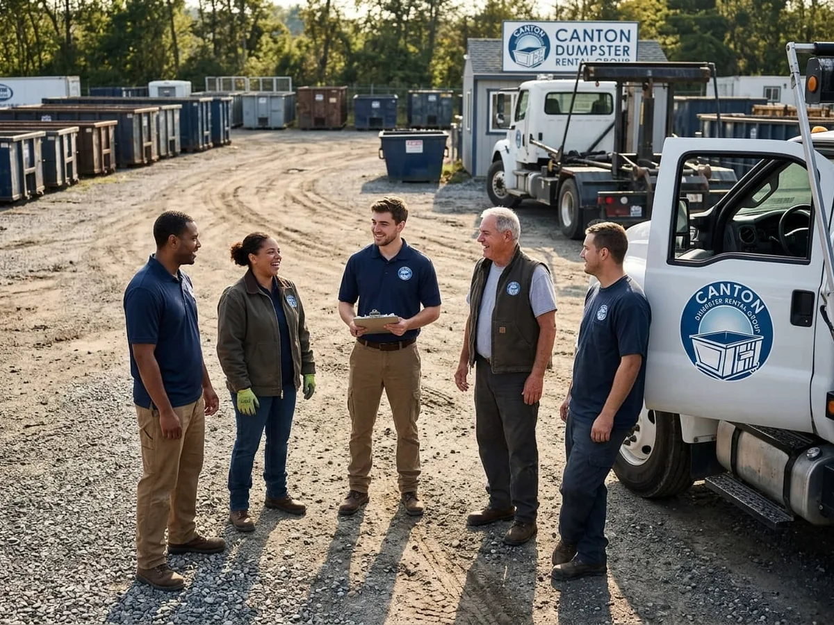 Canton Dumpster Rental Group office team member