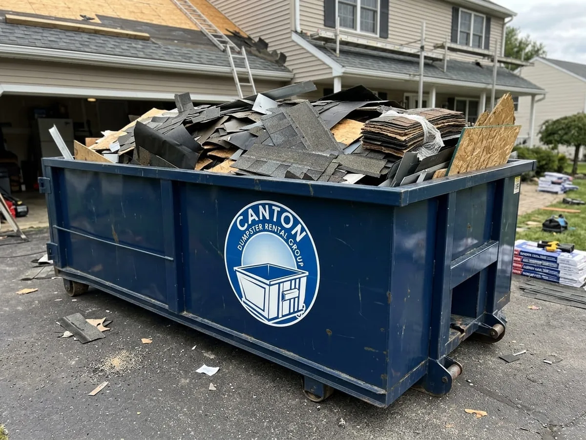 Roofing Dumpster Rental in Canton, GA